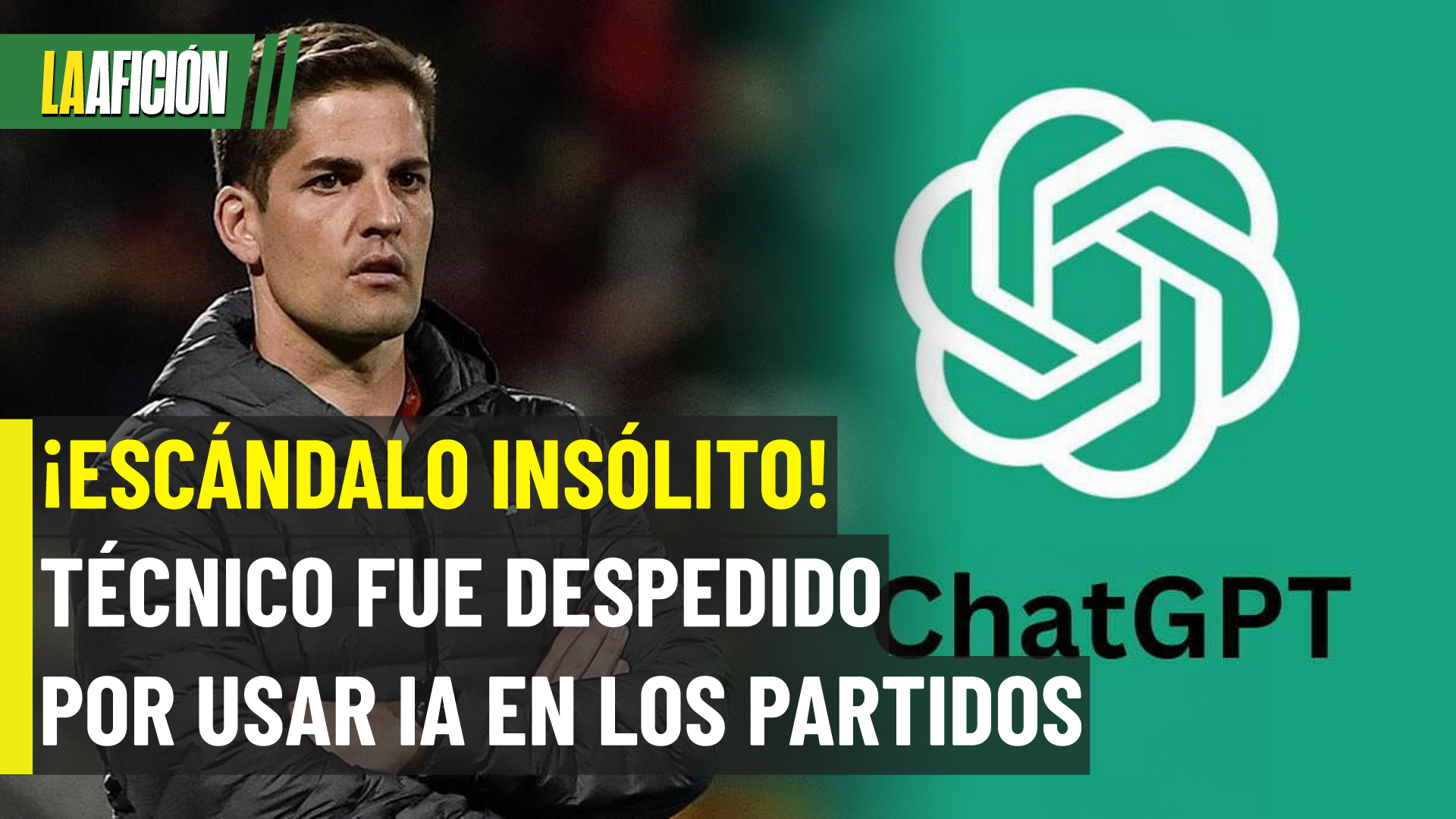 ¡Insólito! DT usaba ChatGPT para hacer sus alineaciones y fue despedido