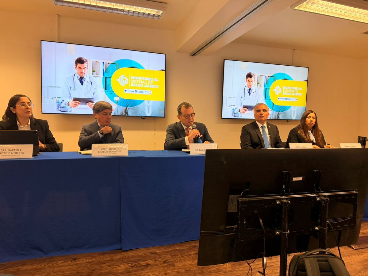 Presentación de resultados de la Segunda Etapa del Monitoreo al Sistema de Salud en Jalisco. (Roberto Hurtado)