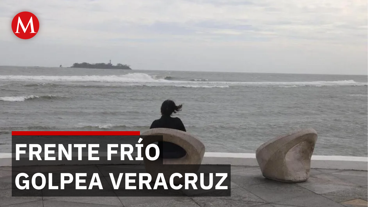 Suspenden actividades por frente frío 30; cierran puertos en Veracruz