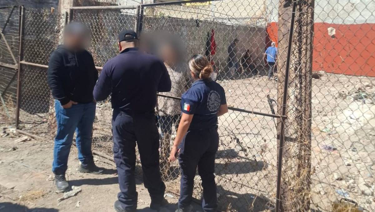 Detuvieron a seis personas cuatro hombres y dos mujeres; quienes presuntamente ingresaron sin autorización a un terreno baldío. Especial