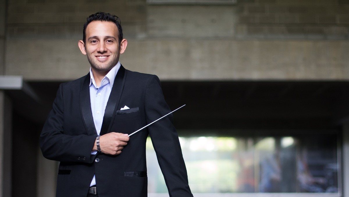 El director de orquesta Raúl Aquiles Delgado. | Especial