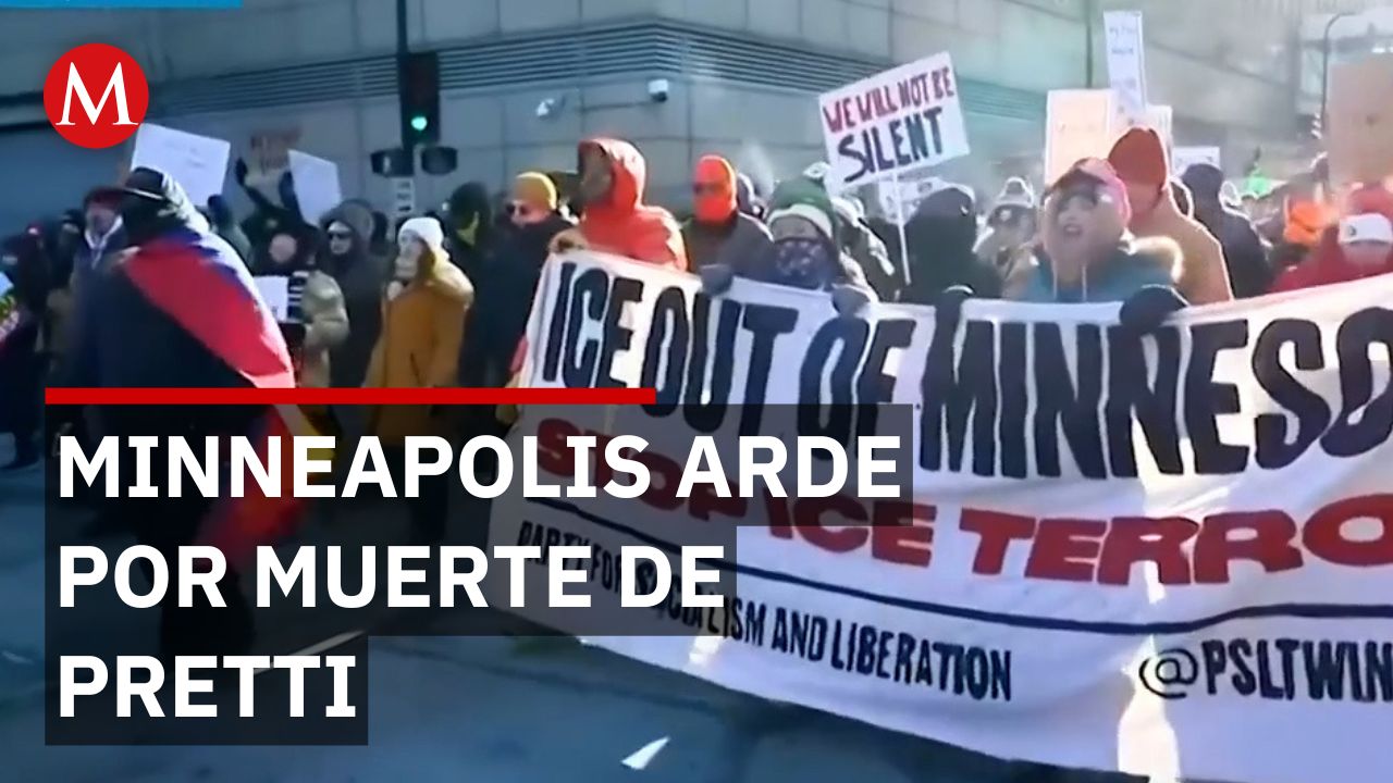 Escalan protestas en Minneapolis y otros estados de EU por muerte de Pretti