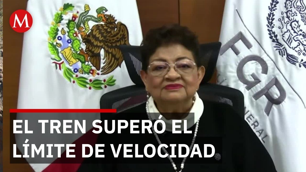 Fiscalía investiga accidente del tren interoceánico en Oaxaca y confirma exceso de velocidad