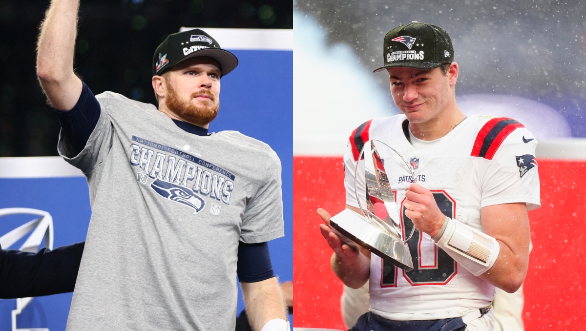 Una nueva generación de quarterbacks toma el control del Super Bowl con Sam Darnold y Drake Maye