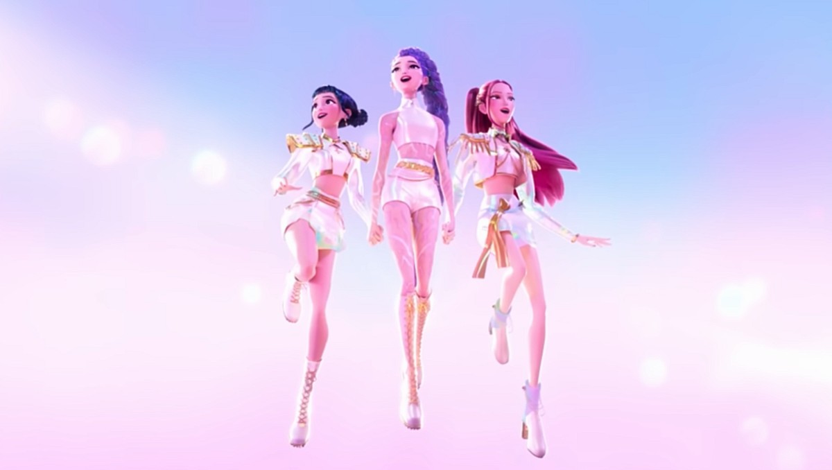 "Las Guerreras K-Pop" ha despertado el interés de varios niños y jóvenes por la cultura y música surcoreana | Captura: Netflix Family