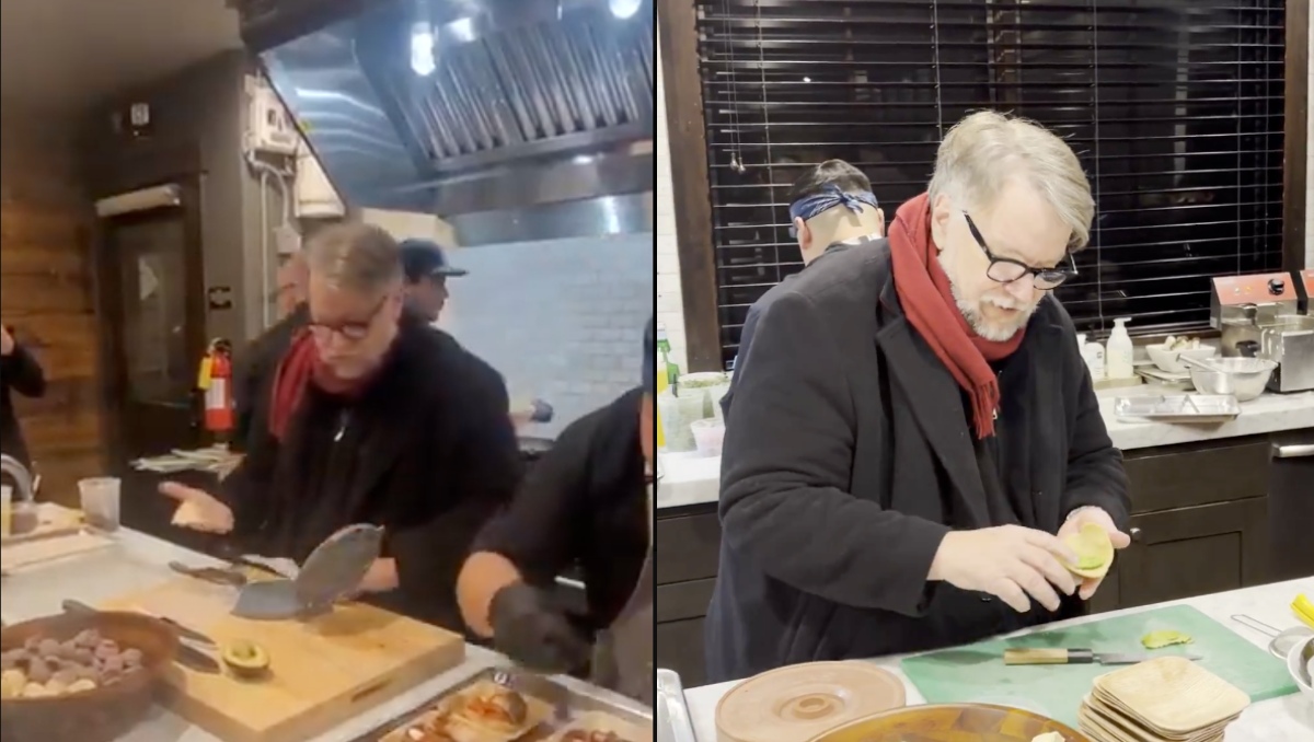 Guillermo del Toro sorprende en el Festival de cine Sundance haciendo tortillas