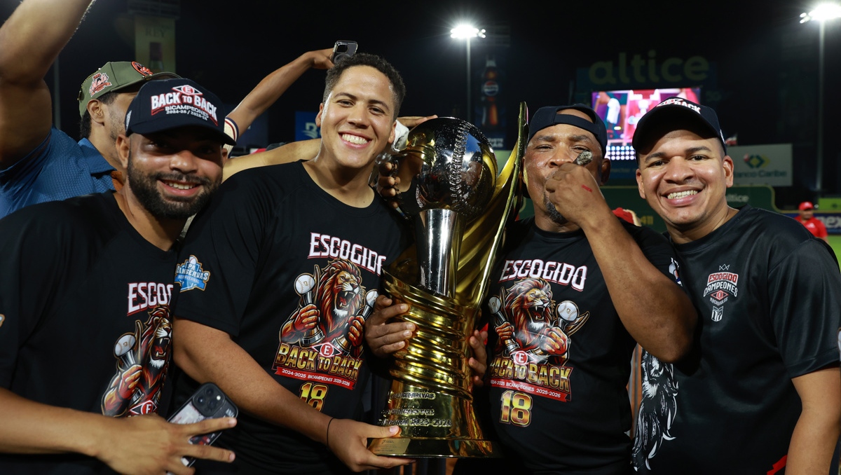 Leones del Escogido son bicampeones de República Dominicana y aseguran su lugar en la Serie del Caribe (EFE)