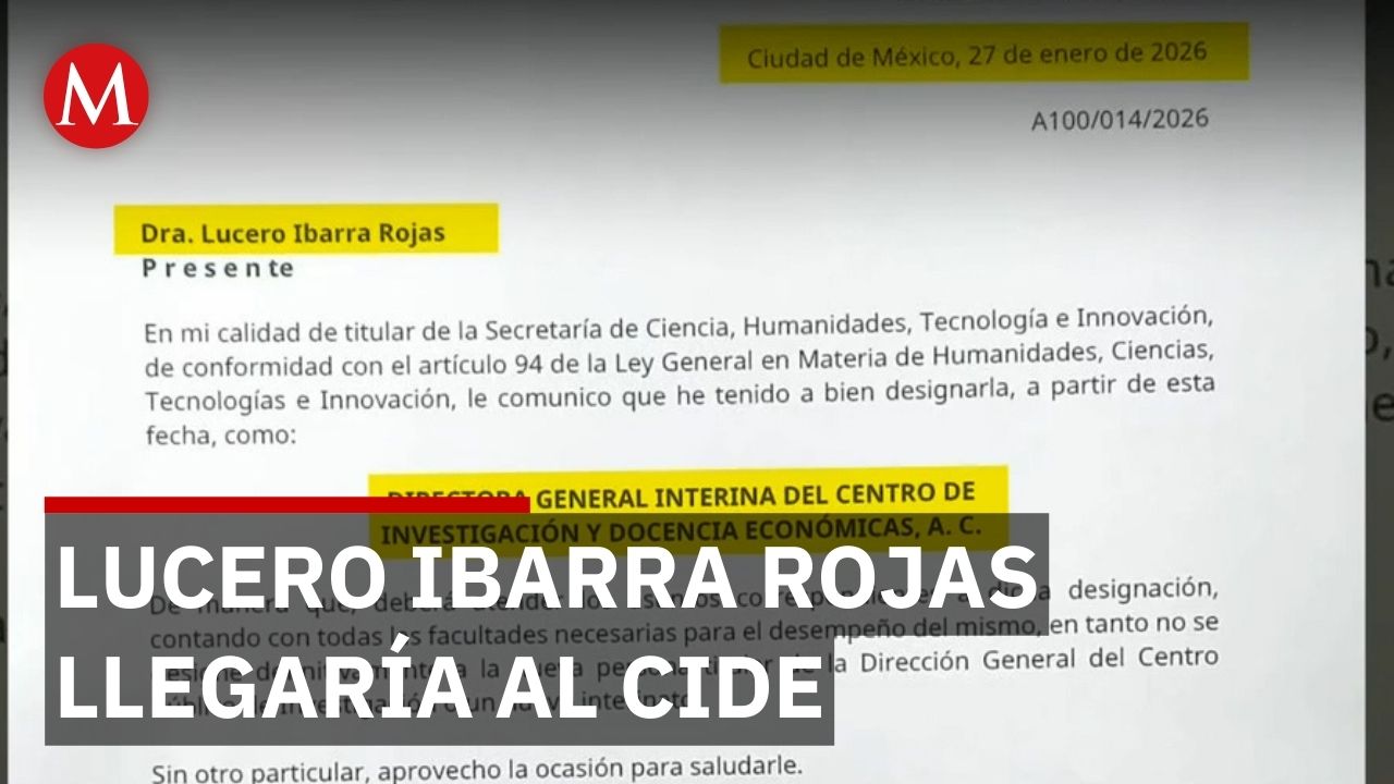 Lucero Ibarra Rojas asumiría la titularidad del CIDE