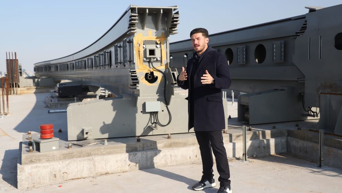 El mandatario estatal realizó un recorrido por los trabajos en Guadalupe. Luis Guerra