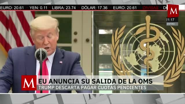 Trump anuncia la salida oficial de EU de la OMS | Elisa Alanís, 26 de enero de 2026