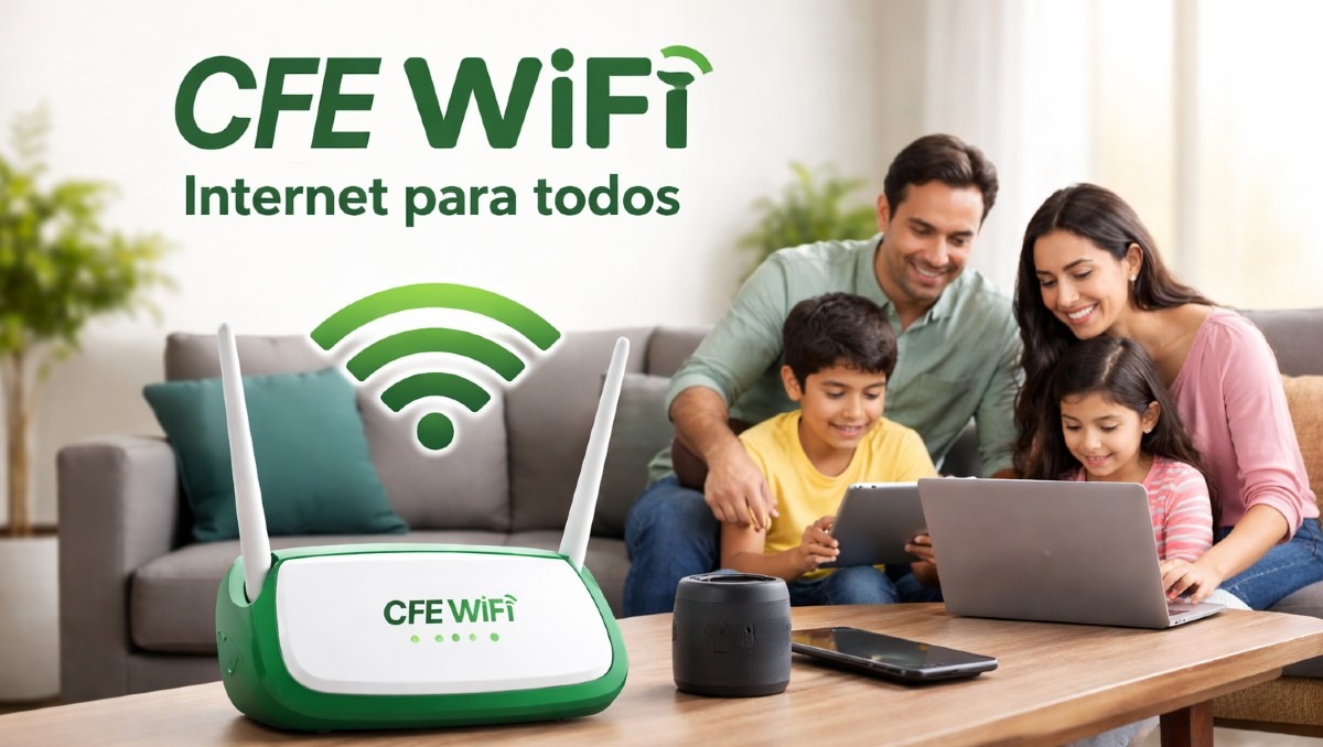 Accede al internet proporcionado por la CFE | IA DISCOVER