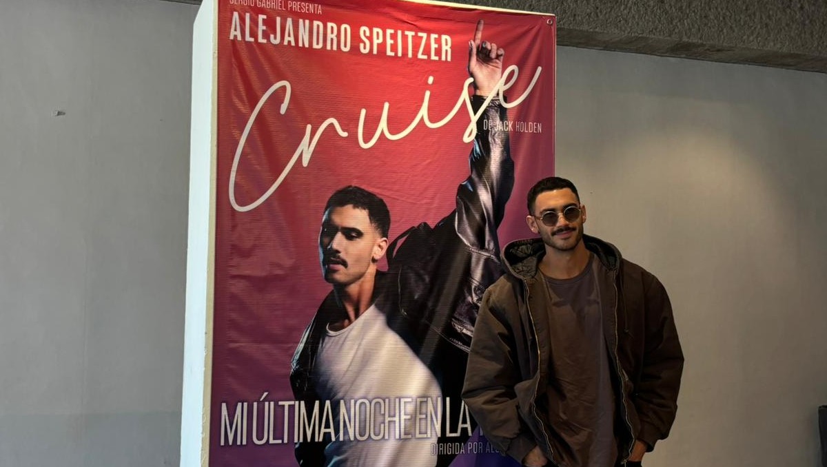 El actor se encuentra en la Sultana del Norte para la promoción de la puesta en escena. Foto: Tadeo Gómez