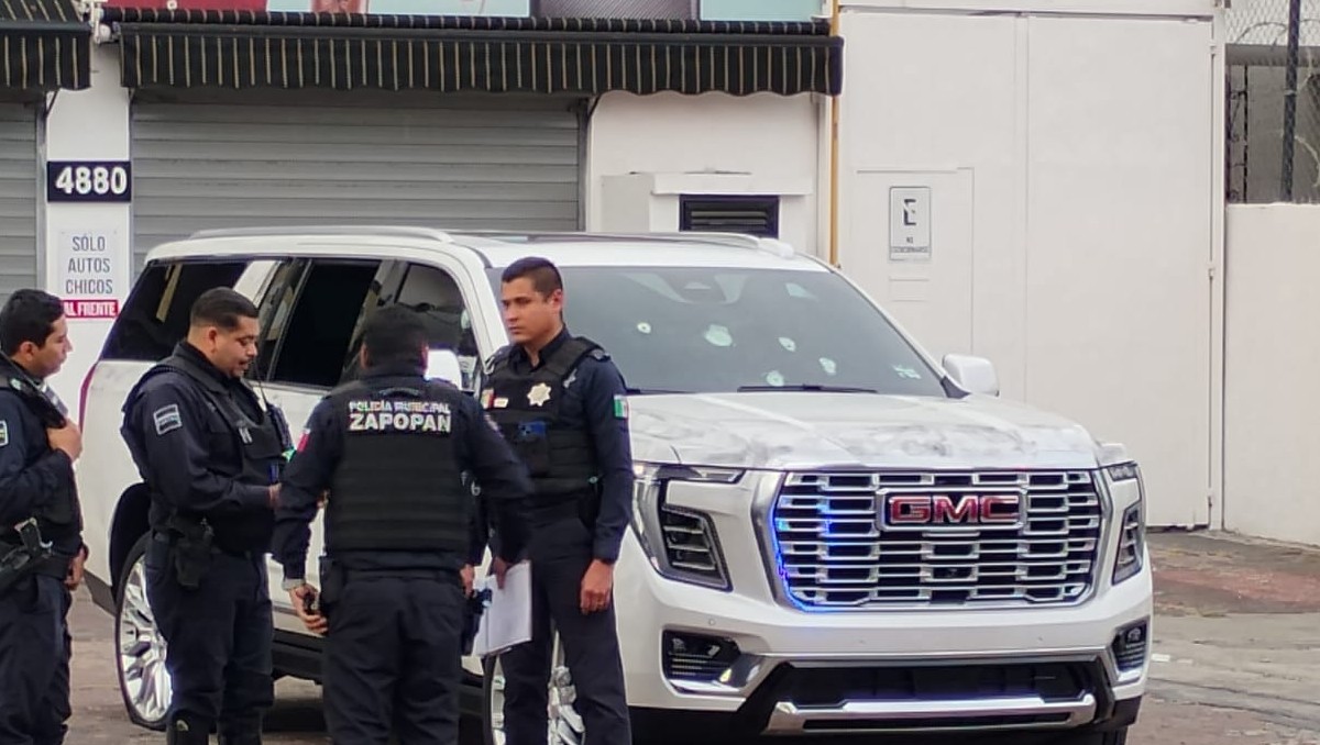 Balacera en Zapopan dejó dos muertos y varios heridos este martes (Gloria Reza)