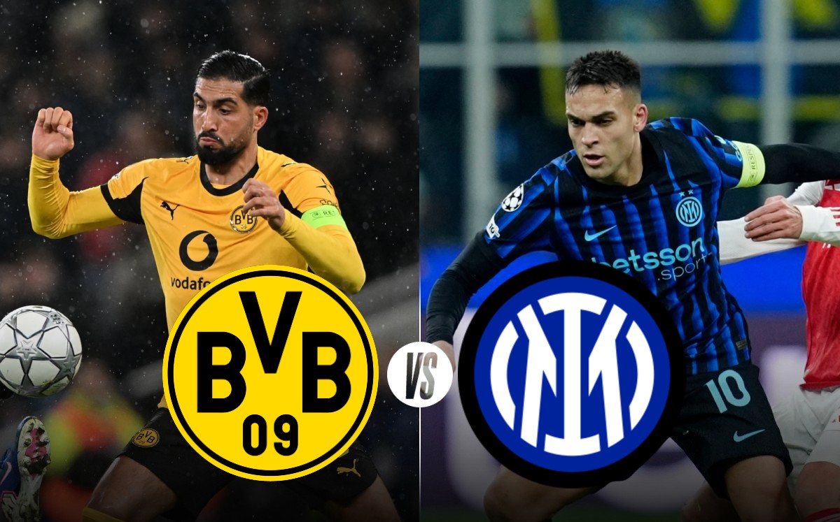 Borussia Dortmund vs Inter de Milán EN VIVO: A qué hora y dónde VER partido de jornada 8 de Champions League 2026