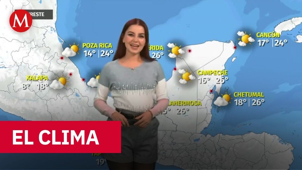 Clima de hoy miércoles 28 de enero de 2026 | Pronóstico con Sandy Tok