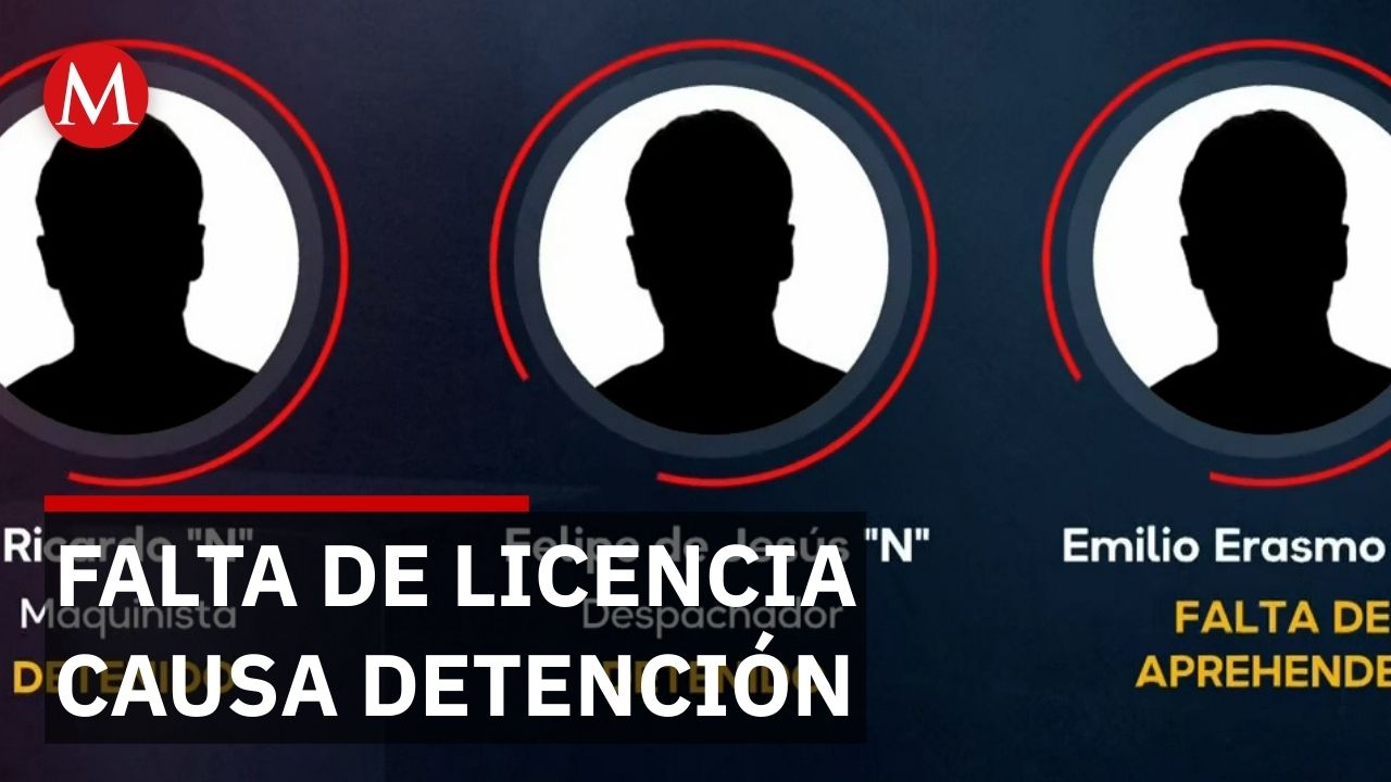 Detención de despachador del Tren Interoceánico sin licencia vigente confirmada