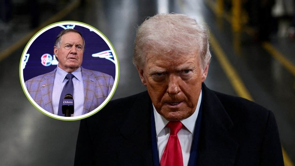 Donald Trump critica que Bill Belichick no ingrese a Salón de la Fama de la NFL (Reuters)