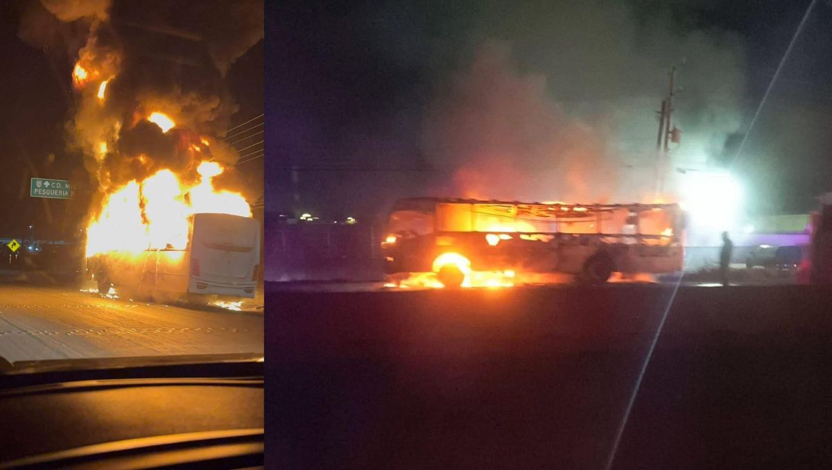 Elementos de Protección Civil y Bomberos de Pesquería sofocaron el incendio. Especial