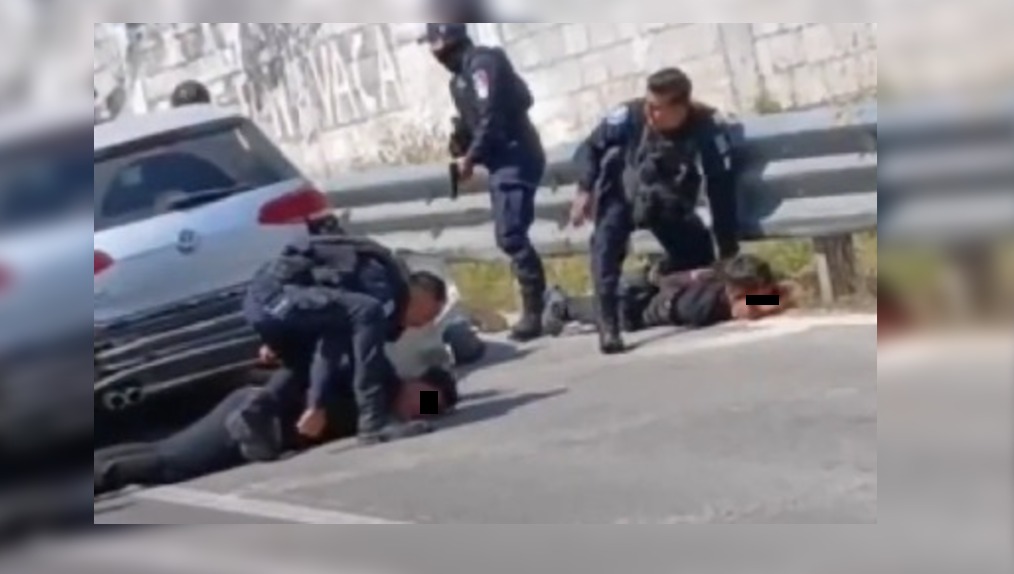 Los elementos se seguridad iniciaron una persecución tras recibir la denuncia sobre un asalto. (Foto: especial)