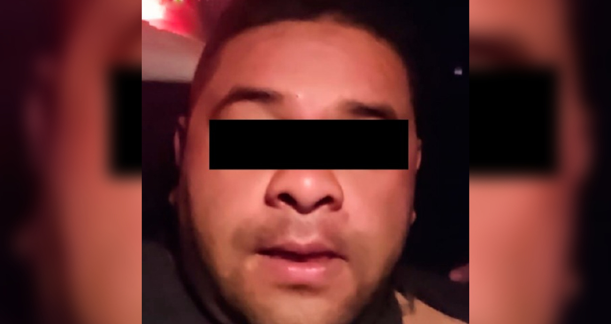 El hombre identificado como Jesús Antonio 'N' fue detenido manipulando un arma de fuego. | SSC