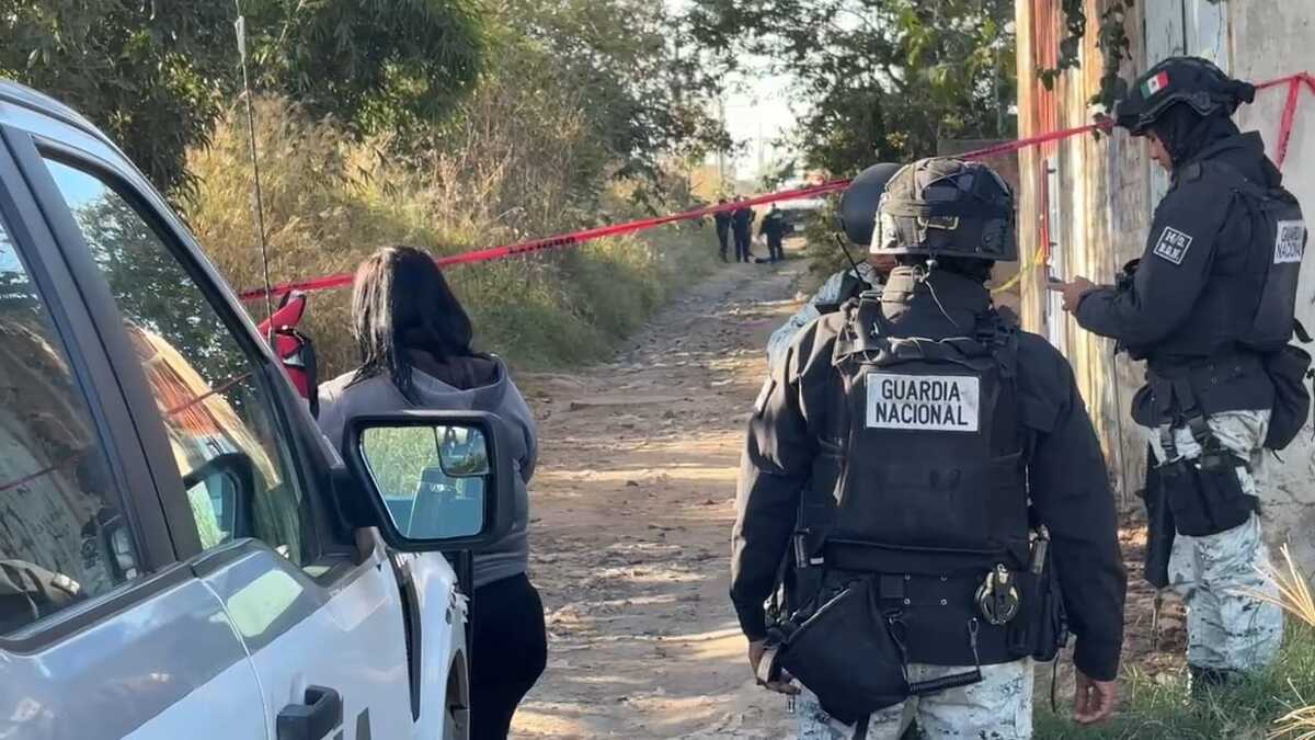 El hombre fue localizado en una brecha de la  colonia La Noria. (Juan Carlos Munguía)