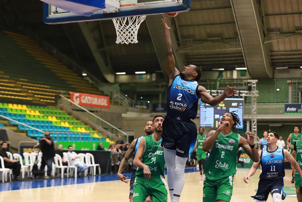 Jalisco no tuvo compasión y venció 123-70 a Caimanes de Villavicencio. (Cortesía)
