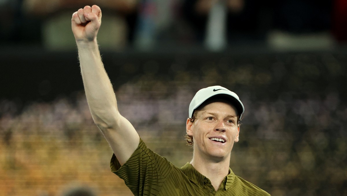 Jannik Sinner vence a Ben Shelton y avanza a la Semifinal del Abierto de Australia (Reuters)