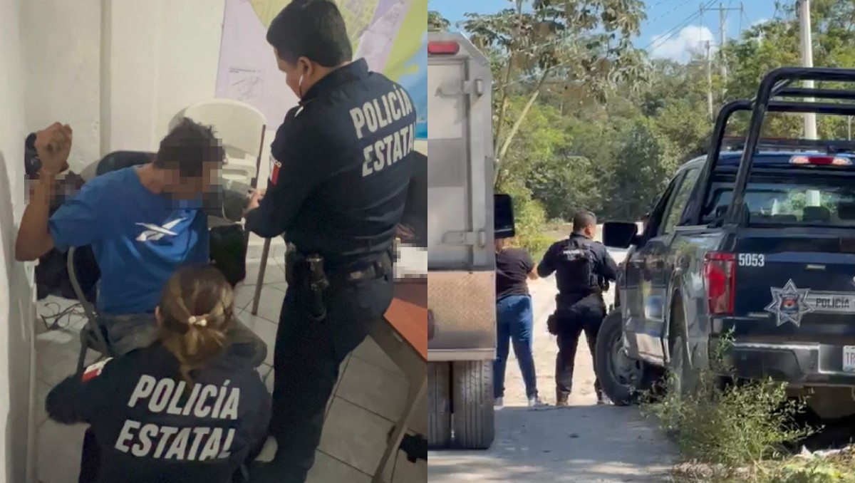Rescatan a hombre privado de la libertad en Cancún; dron ayudó a ubicar inmueble en el que se encontraba