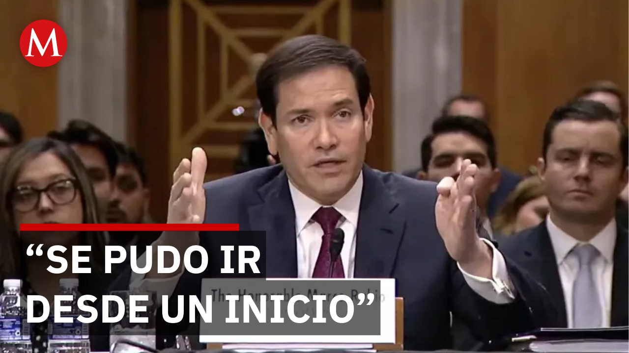 Marco Rubio revela que EU intentó que Maduro se fuera voluntariamente