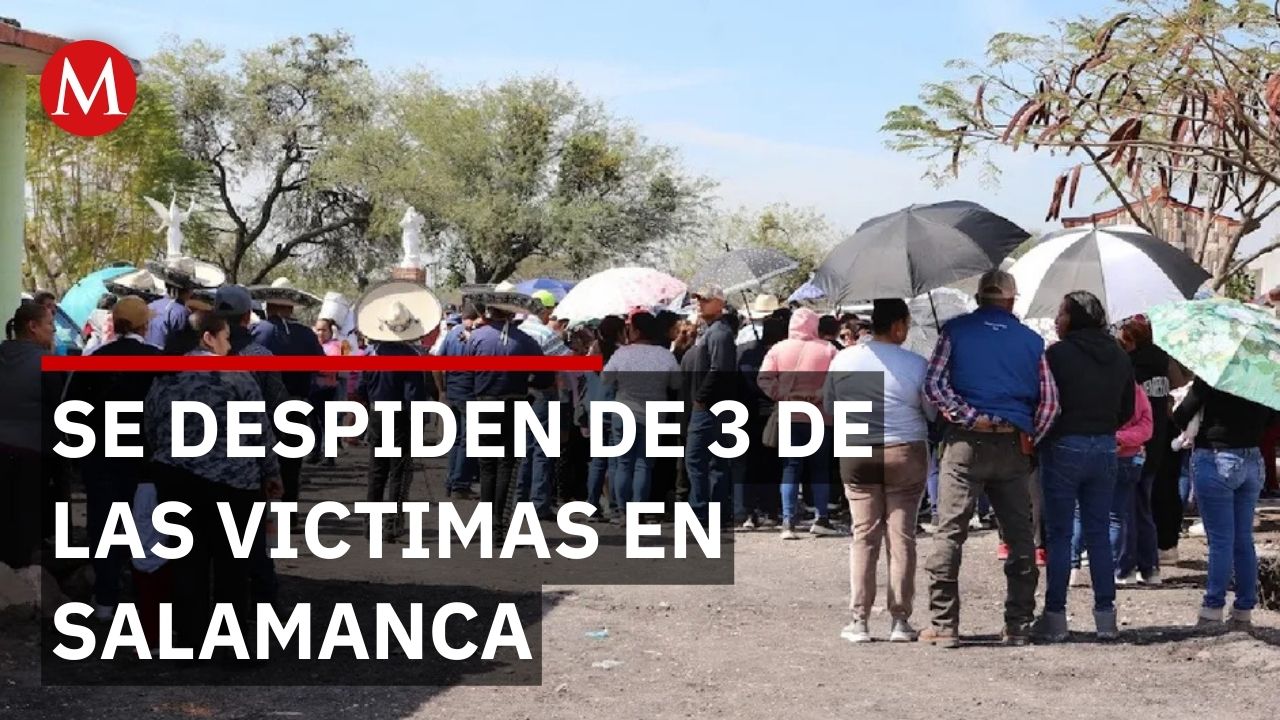 Tras masacre de Salamanca, despiden a 3 de las víctimas entre familiares y amigos