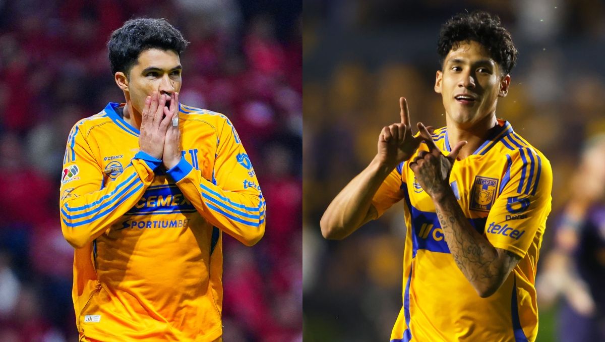 Nicolás Ibáñez y Uriel Antuna, con opción de salir de Tigres (Imago7)