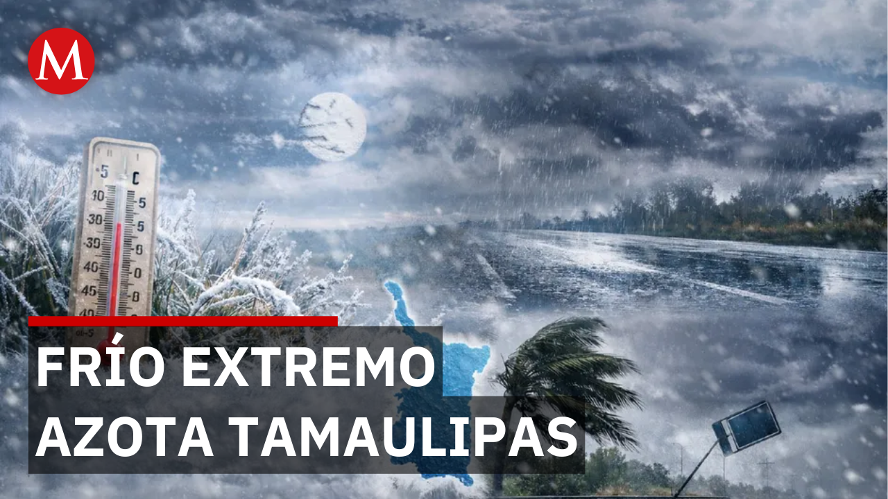 Onda gélida afecta a Tamaulipas por bajas temperaturas