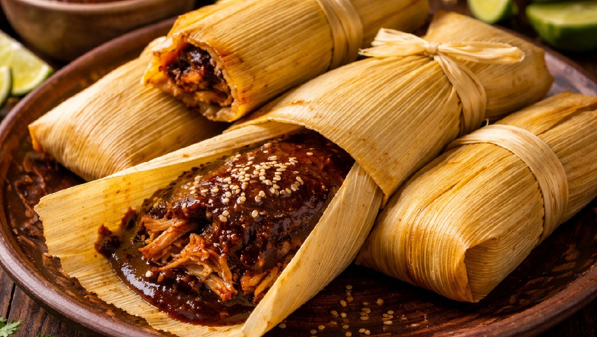 Receta de tamales de mole | IA DISCOVER