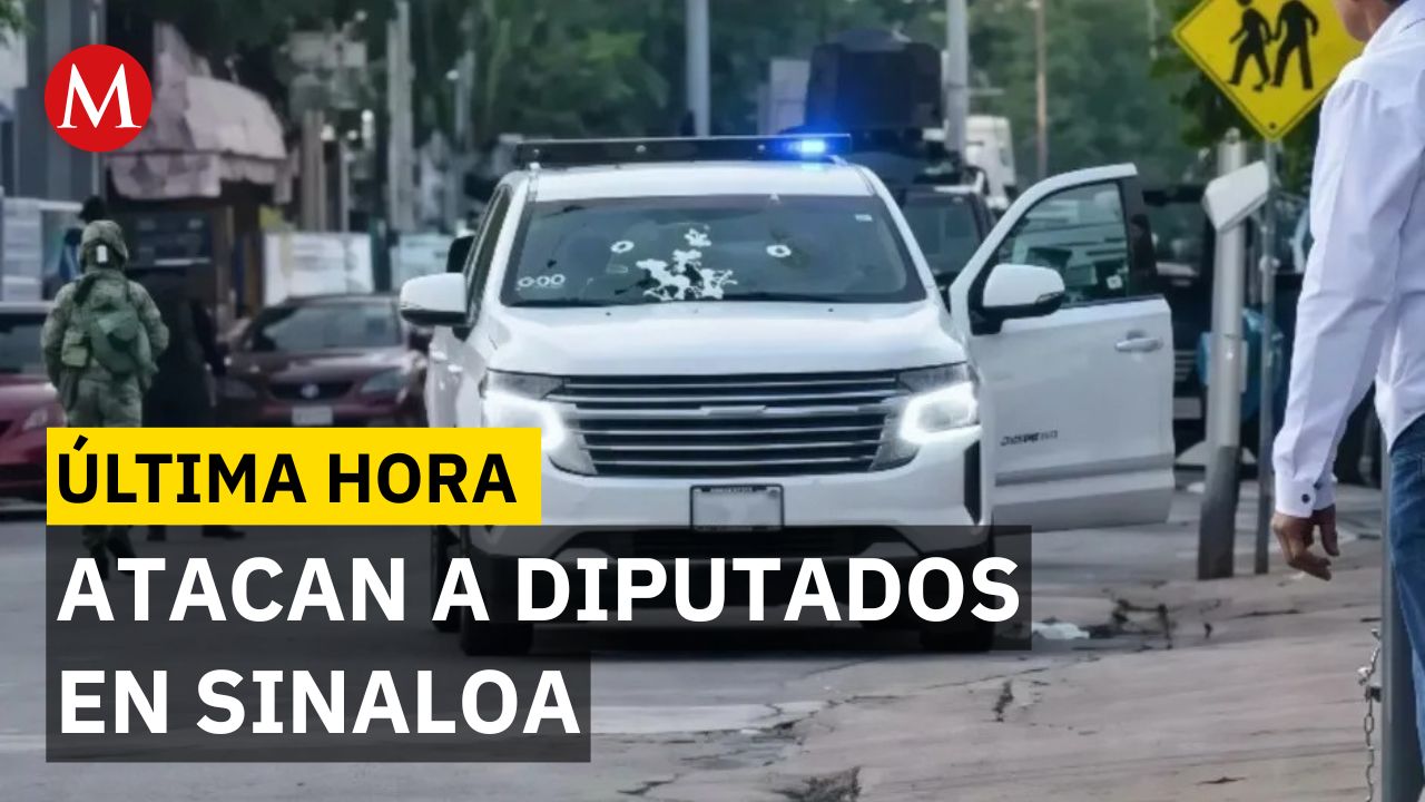 Terror en Culiacán: Atacan a balazos a diputados de Movimiento Ciudadano