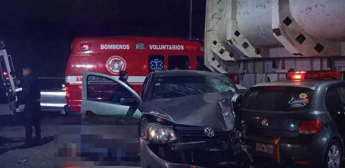 El accidente ocurrió a la altura de Xochihuacán, en el municipio de Epazoyucan, Hidalgo.