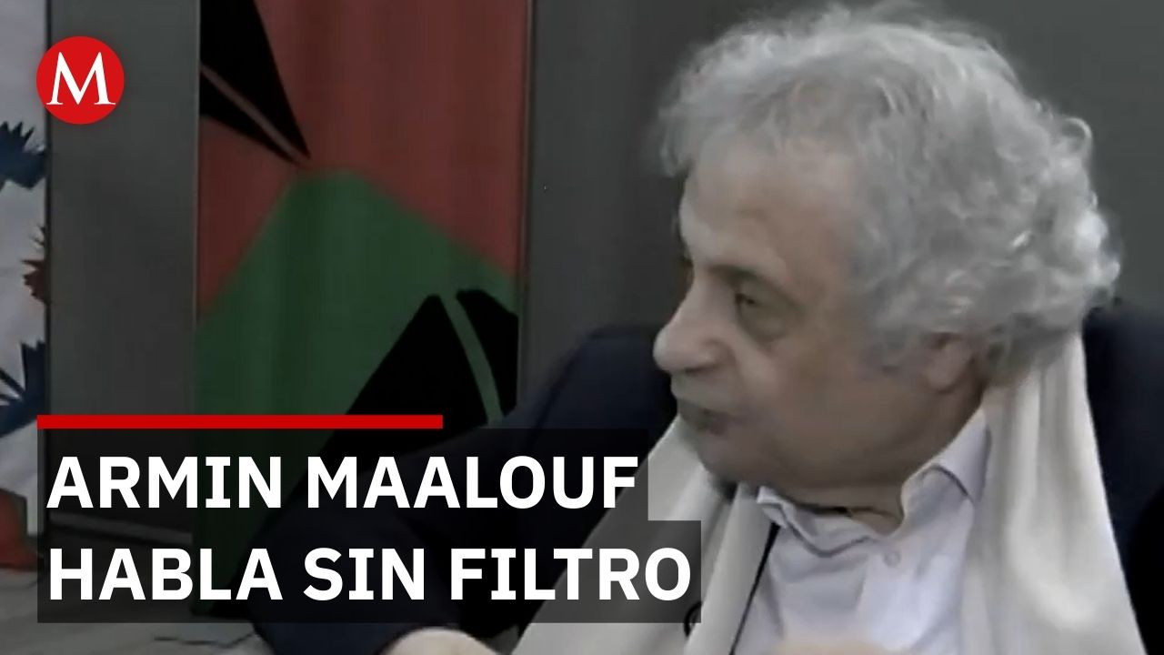 Armin Maalouf en entrevista exclusiva para Milenio adelanto de conversación literaria