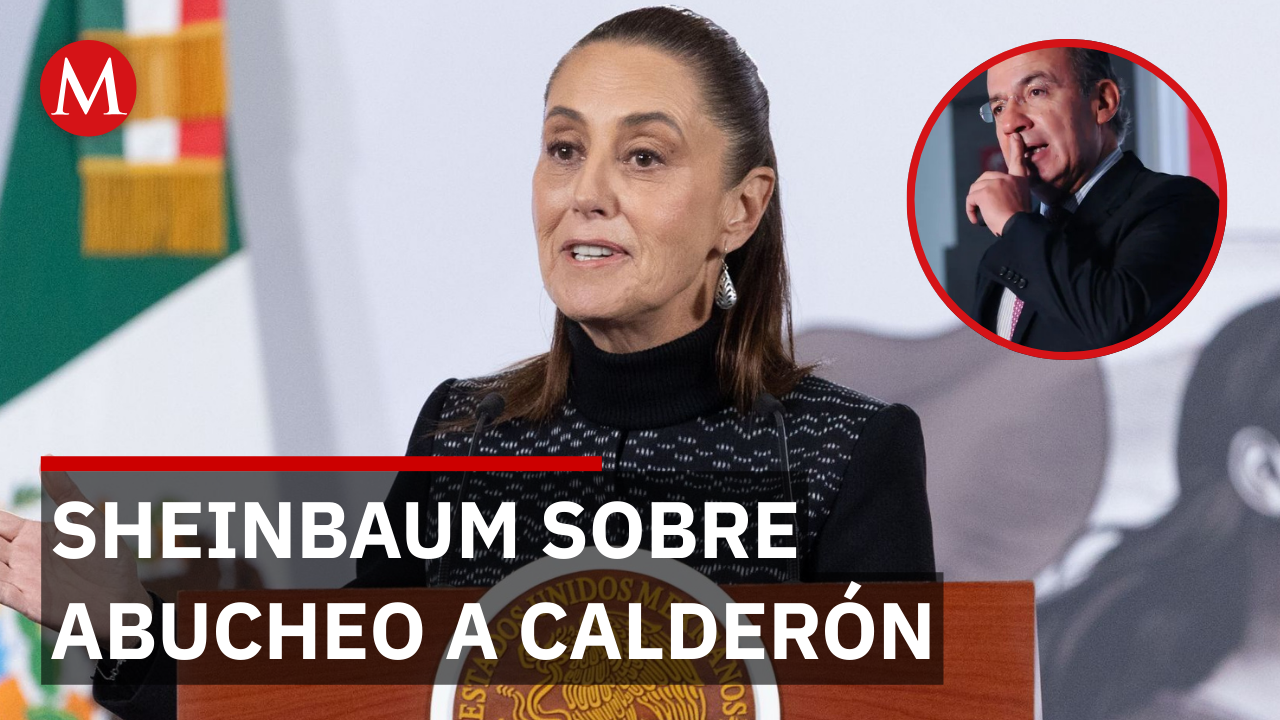 “¡Asesino, lárgate, increpan a Calderón en París": La reacción de Sheinbaum