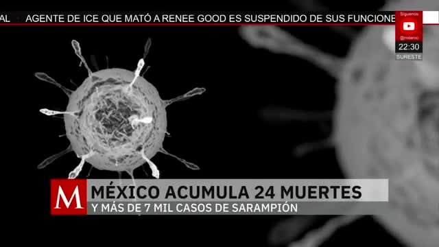 Aumentan las muertes por brote de sarampión en México | Elisa Alanís, 28 de enero de 2026