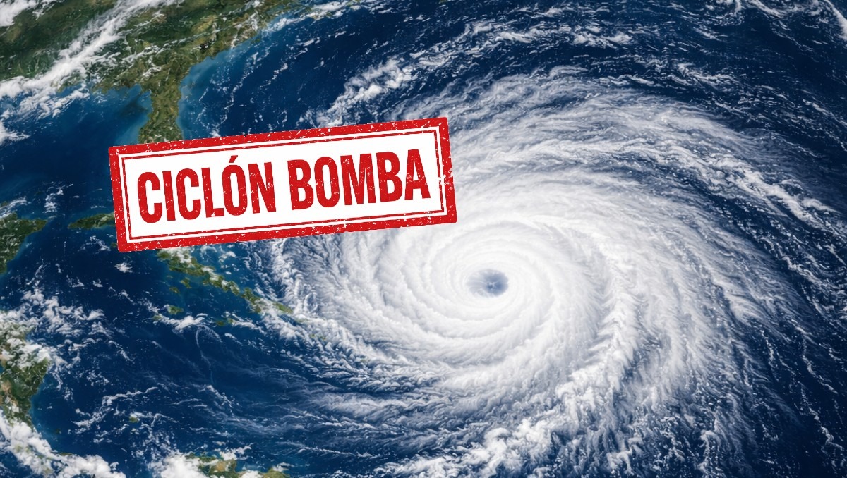 ¿Afectará a México? Qué es el 'Ciclón Bomba' y cuáles son las zonas que perjudicará el fenómeno meteorológico que se forma en el Atlántico