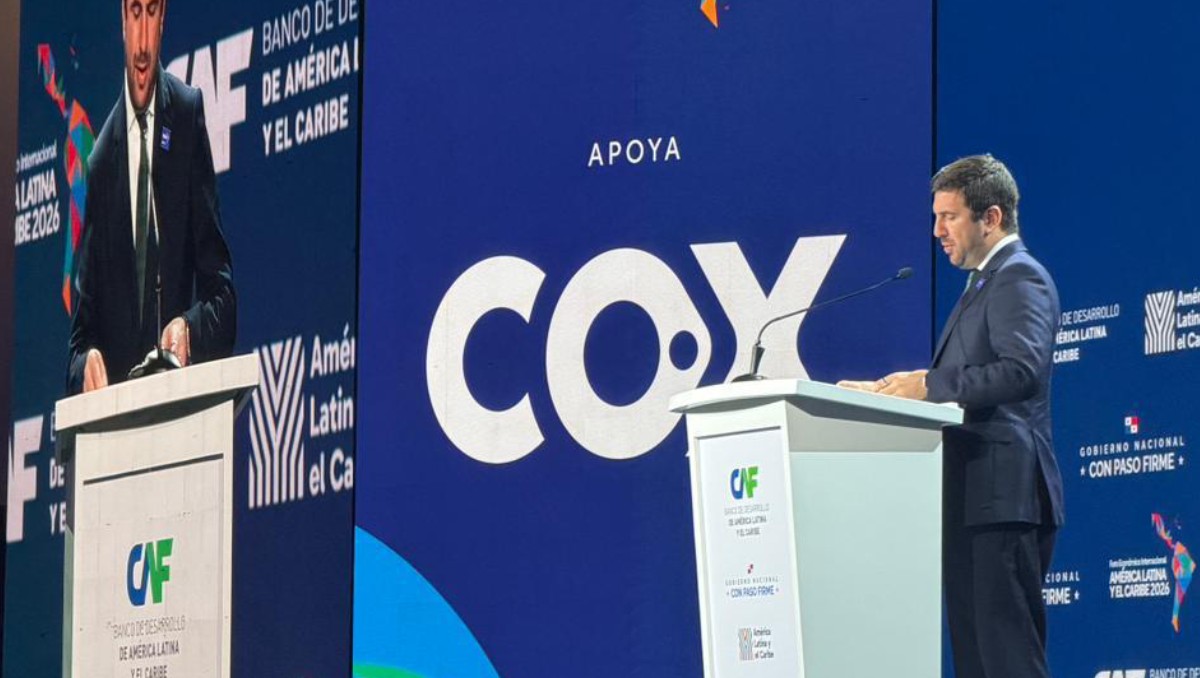 Enrique Riquelme participó en el marco del Foro Económico Internacional de América Latina y el Caribe. Foto: Especial