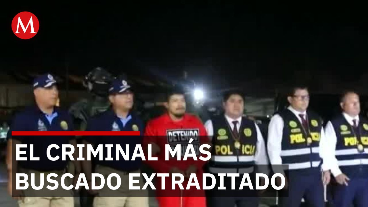 Extraditan a Eric Moreno 'El Monstruo' a Perú: Enfrenta 32 años