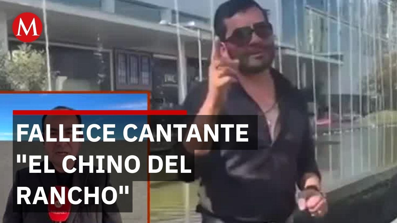 Fallece cantante de música regional mexicana 'El Chino del Rancho' tras resultar herido por 3 balas