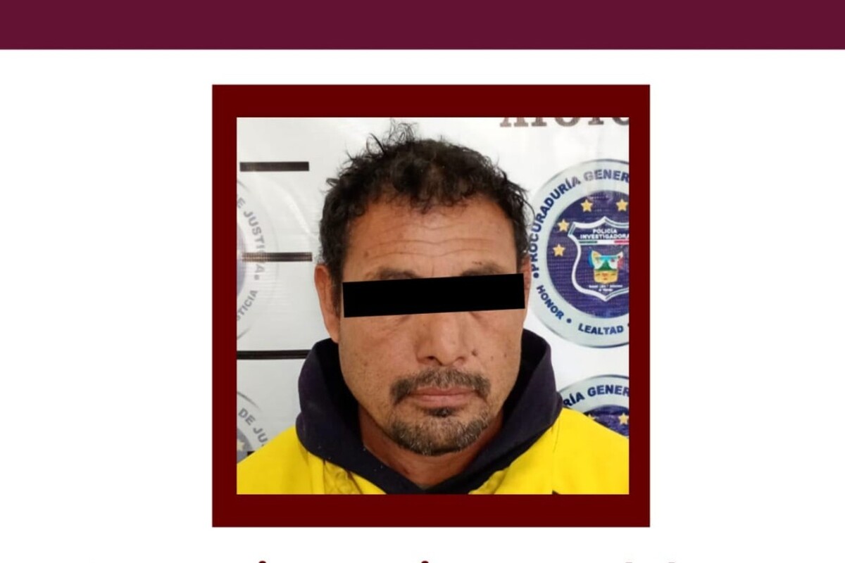 H. S. J. fue detenido por su probable responsabilidad en el delito de desaparición.