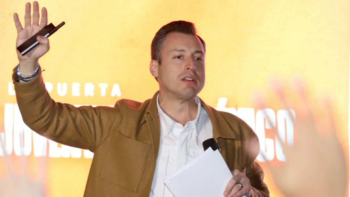 Luis Donaldo Colosio Riojas, senador por Nuevo León. Luis Guerra