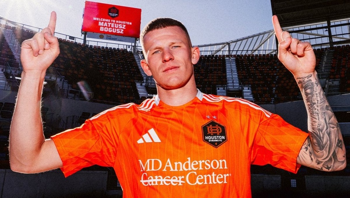 Mateusz Bogusz es nuevo jugador del Houston Dynamo (X: @HoustonDynamo)