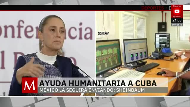 México seguirá enviando petróleo a Cuba: Sheinbaum | Pedro Gamboa, 28 de enero de 2026