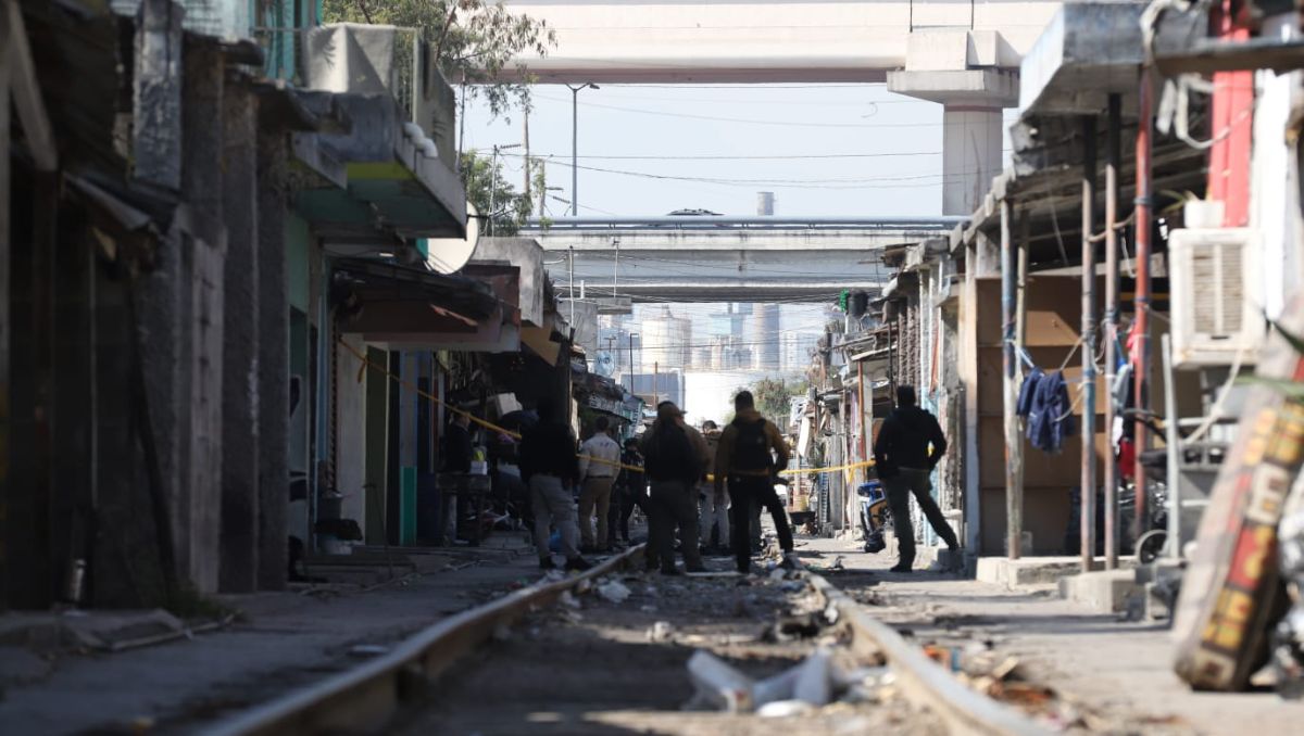 El paso peatonal de dicha zona se encuentra cerrado | Luis Guerra