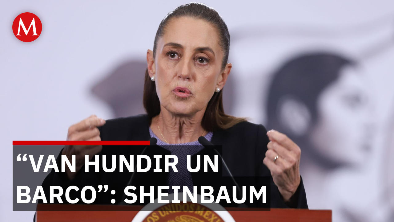 Sheinbaum irá a Tijuana y hundirá barco en Guaymas