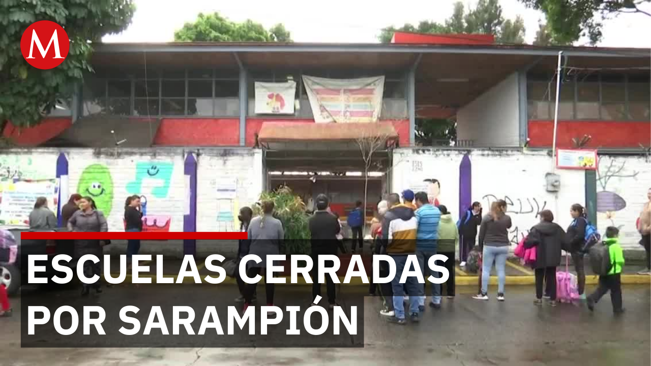 Suspenden clases en 8 escuelas de Jalisco por sarampión