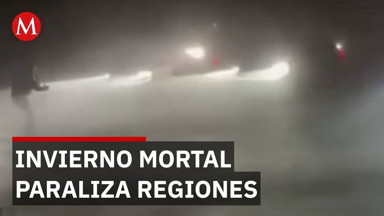 Tormenta invernal deja 60 muertos y provoca apagones masivos